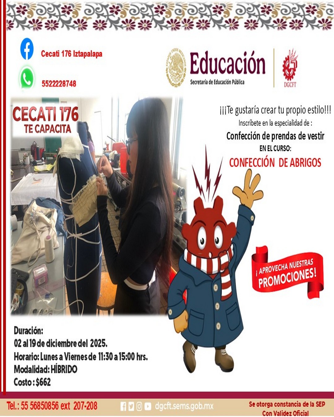 CONFECCIÓN DE ABRIGOS