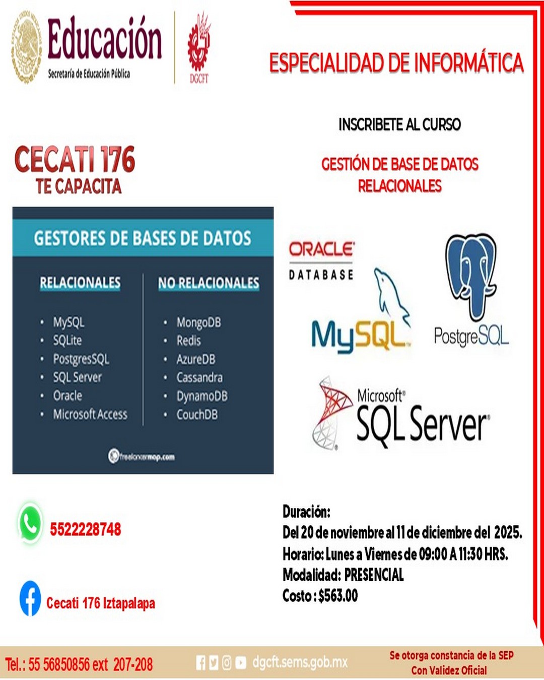 GESTIÓN DE BASE DE DATOS RELACIONALES 