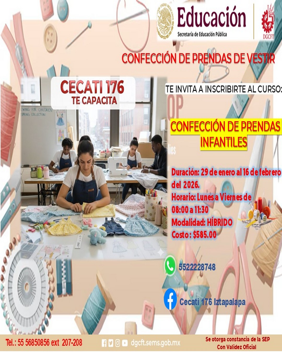 CONFECCIÓN DE PRENDAS INFANTILES
