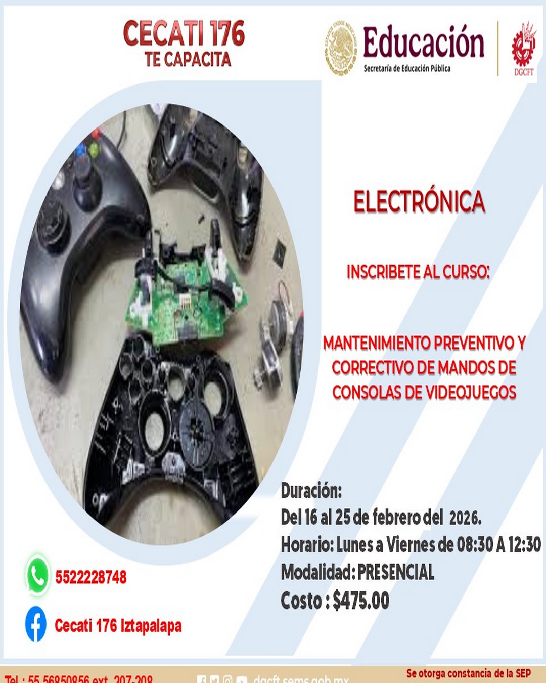 MANTENIMIENTO PREVENTIVO Y CORRECTIVO DE MANDOS DE CONSOLAS DE VIDEOJUEGOS