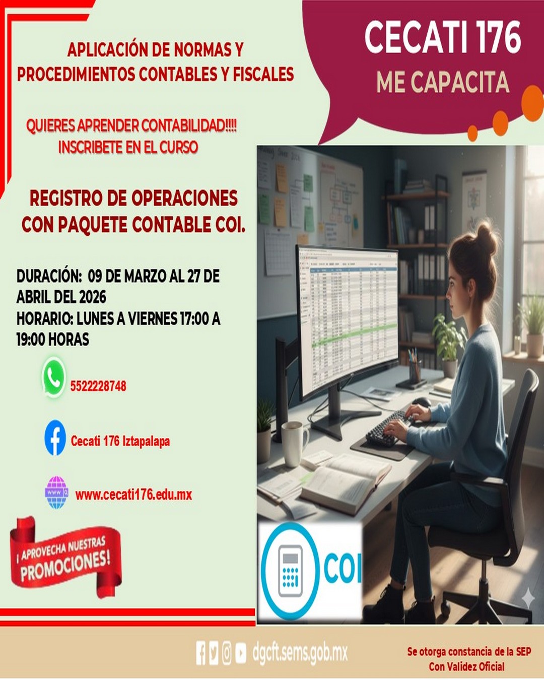 REGISTRO DE OPERACIONES CON PAQUETE CONTABLE COI 