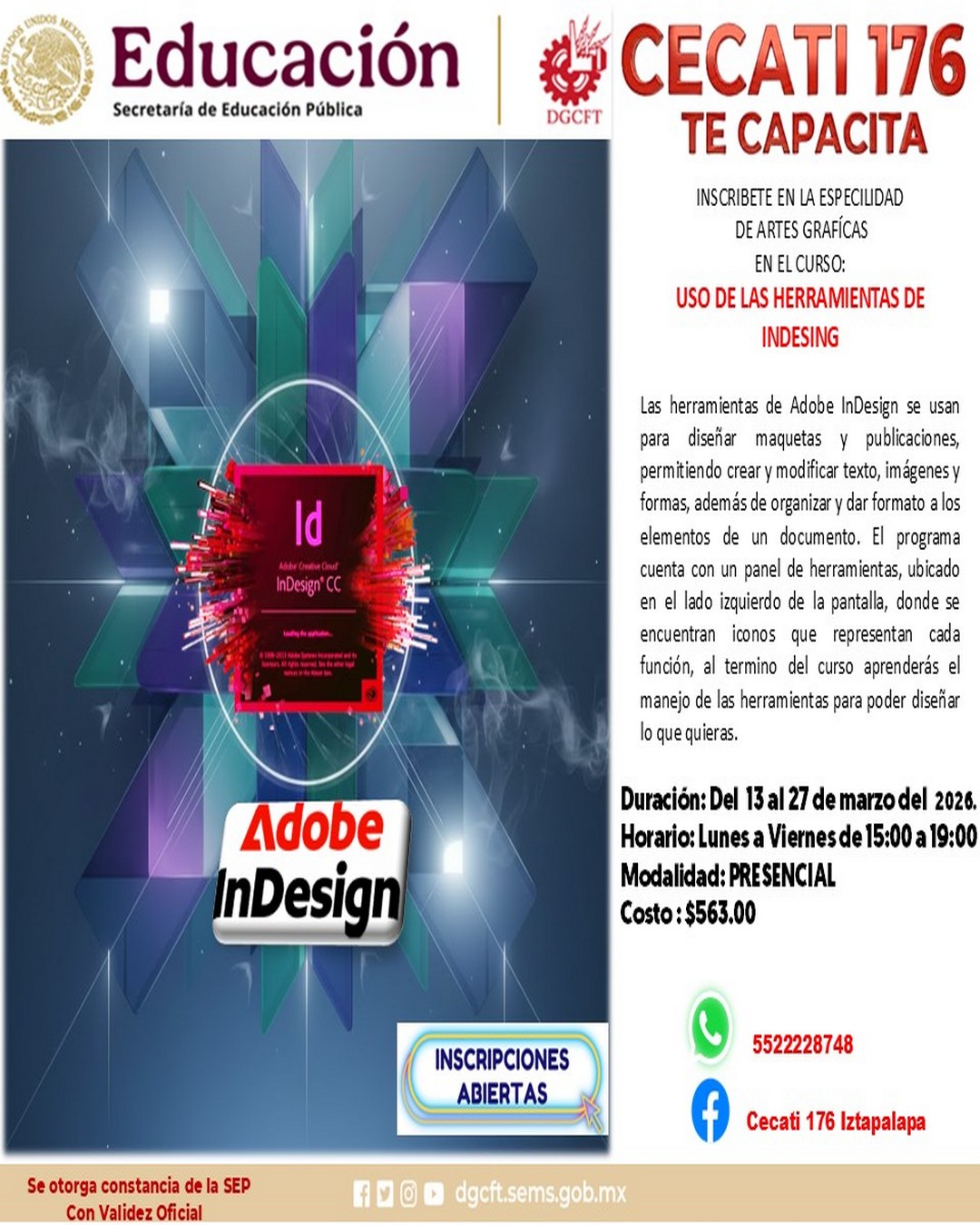 USO DE LAS HERRAMIENTAS DE INDESGN