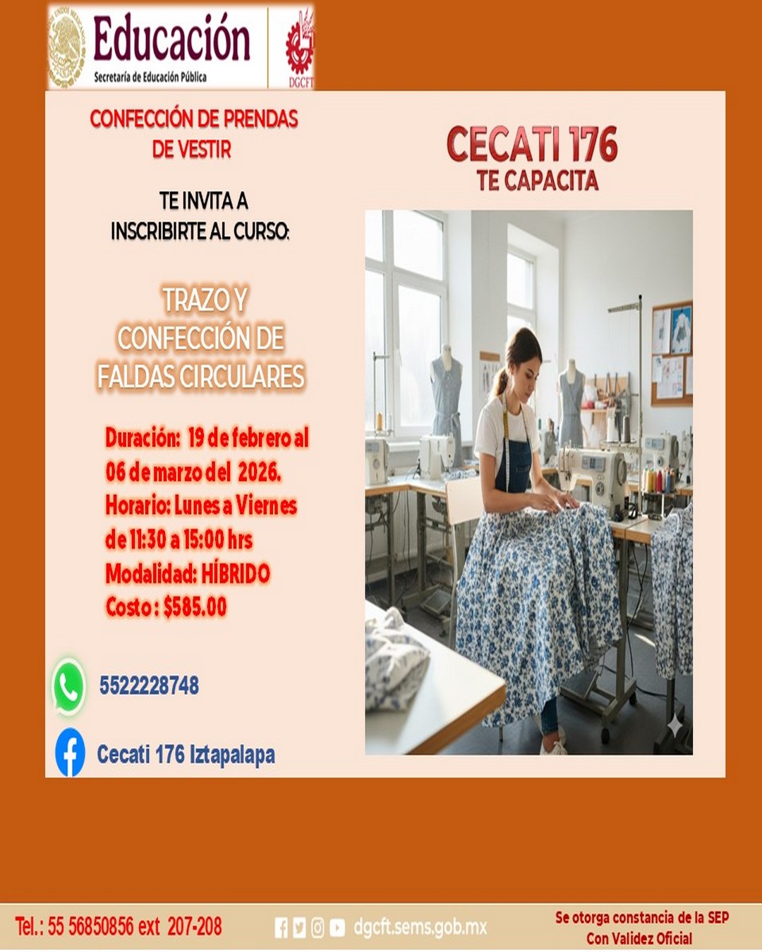 CONFECCIÓN DE CRINOLINAS