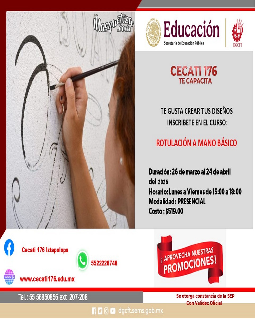 ROTULACIÓN A MANO BASICO