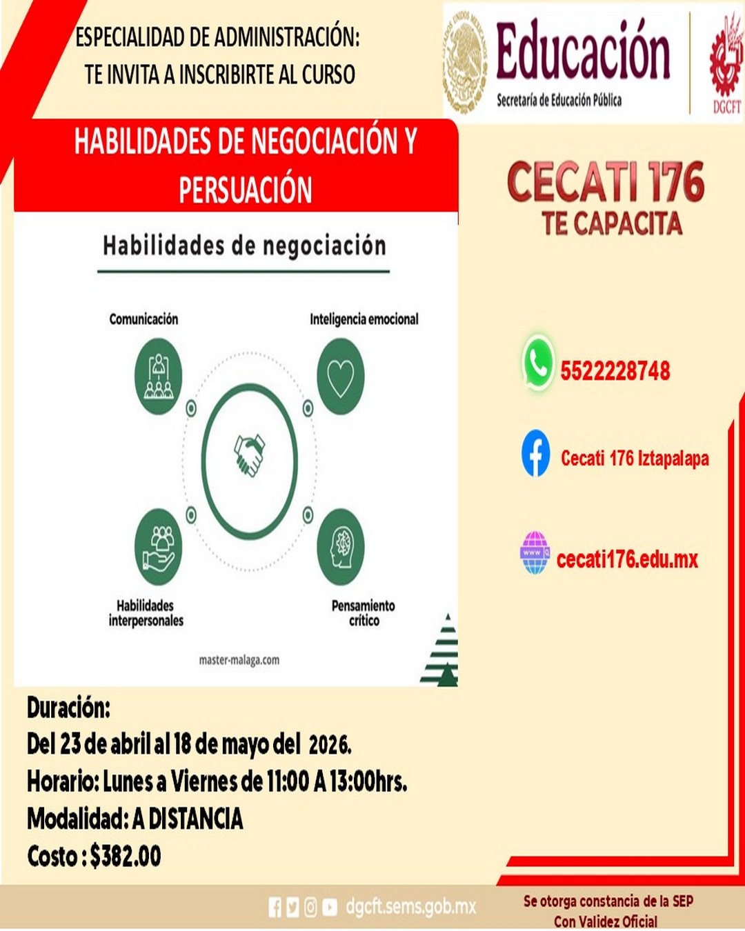 HABILIDADES DE NEGOCIACIÓN Y PERSUASIÓN