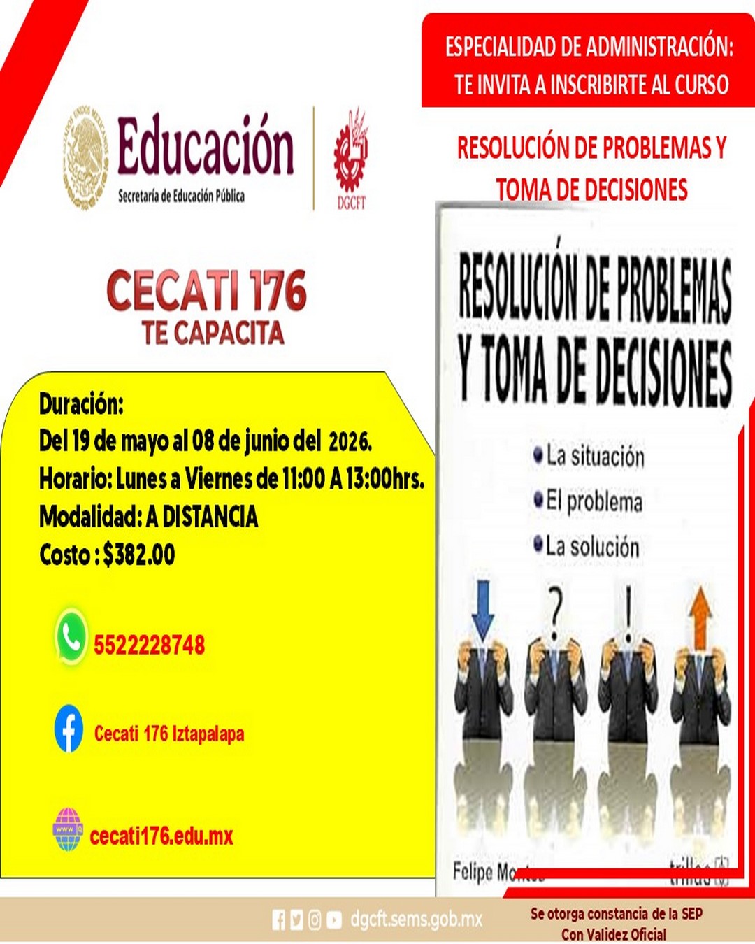  RESOLUCIÓN DE PROBLEMAS Y TOMA DE DECISIONES