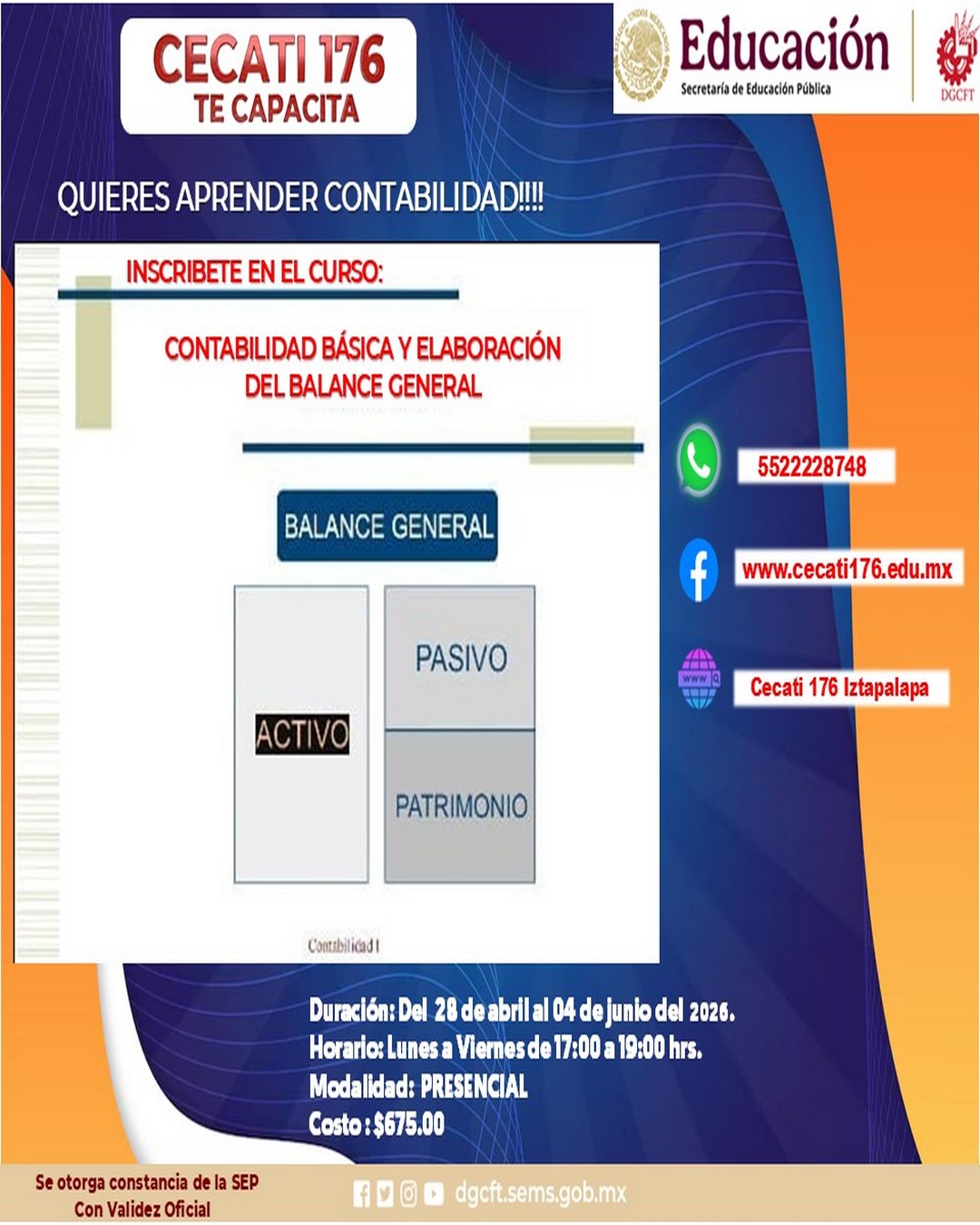 CONTABILIDAD BÁSICA Y ELABORACIÓN DEL BALANCE GENERAL