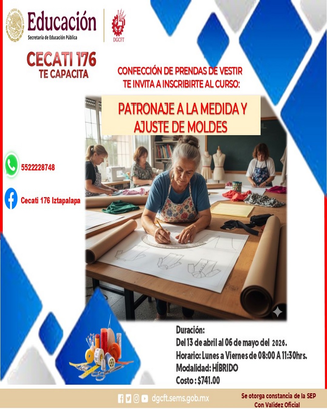 PATRONAJE A LA MEDIDA Y AJUSTE DE MOLDES