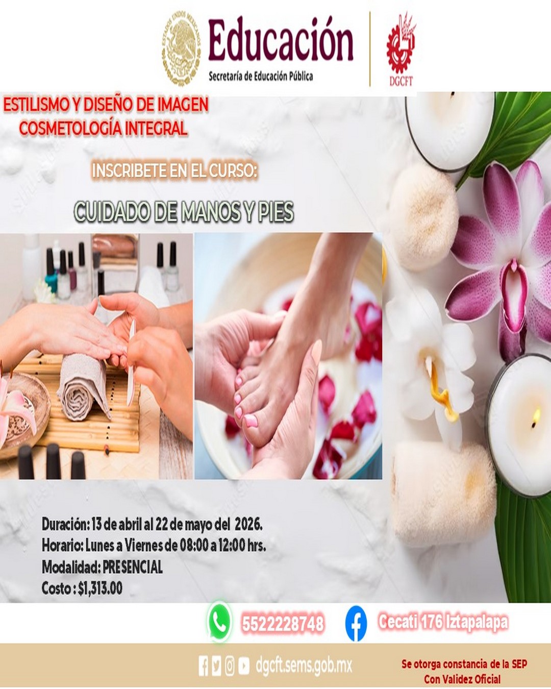 CUIDADO DE MANOS Y PIES