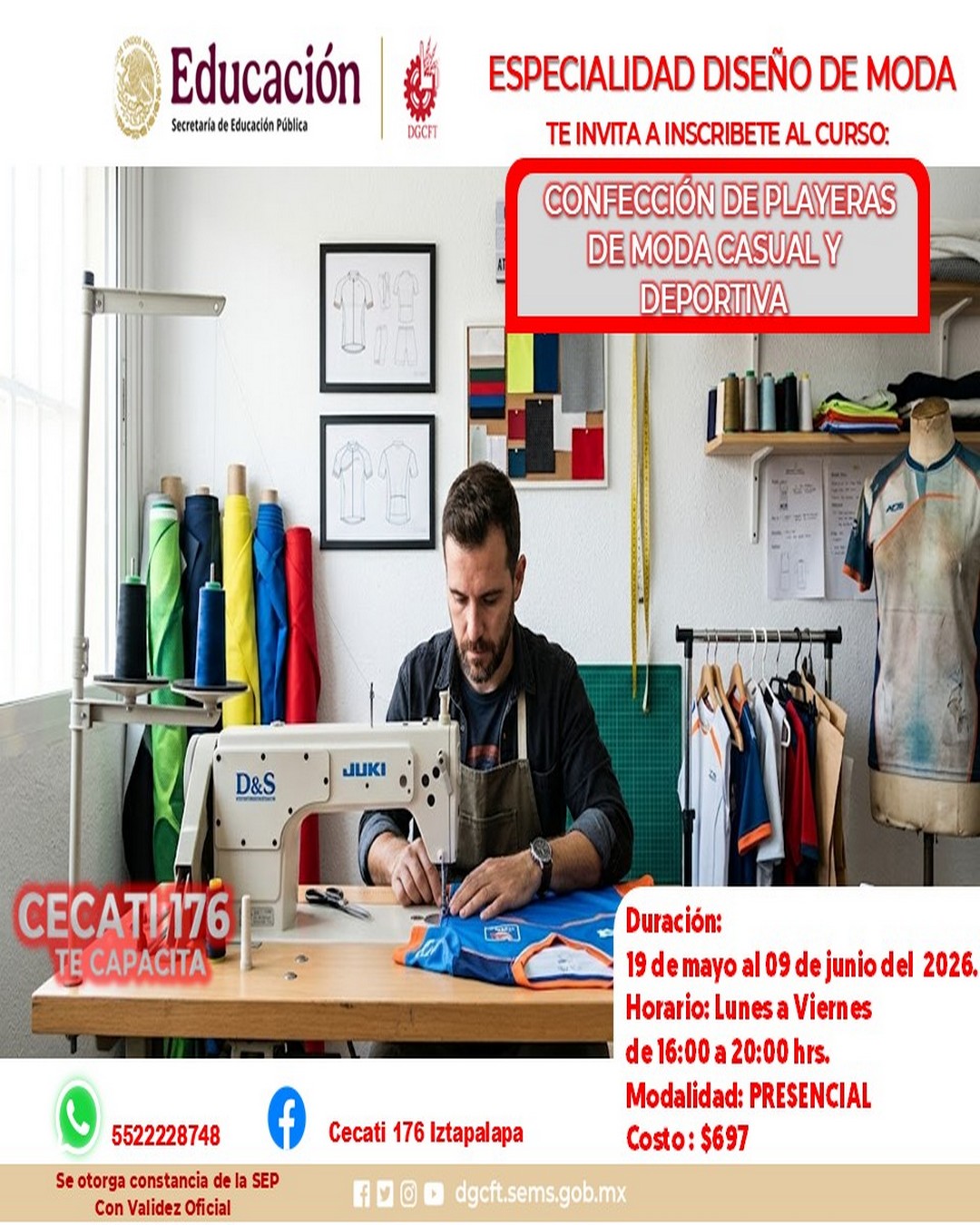 CONFECCIÓN DE PLAYERAS MODA CASUAL Y DEPORTIVA