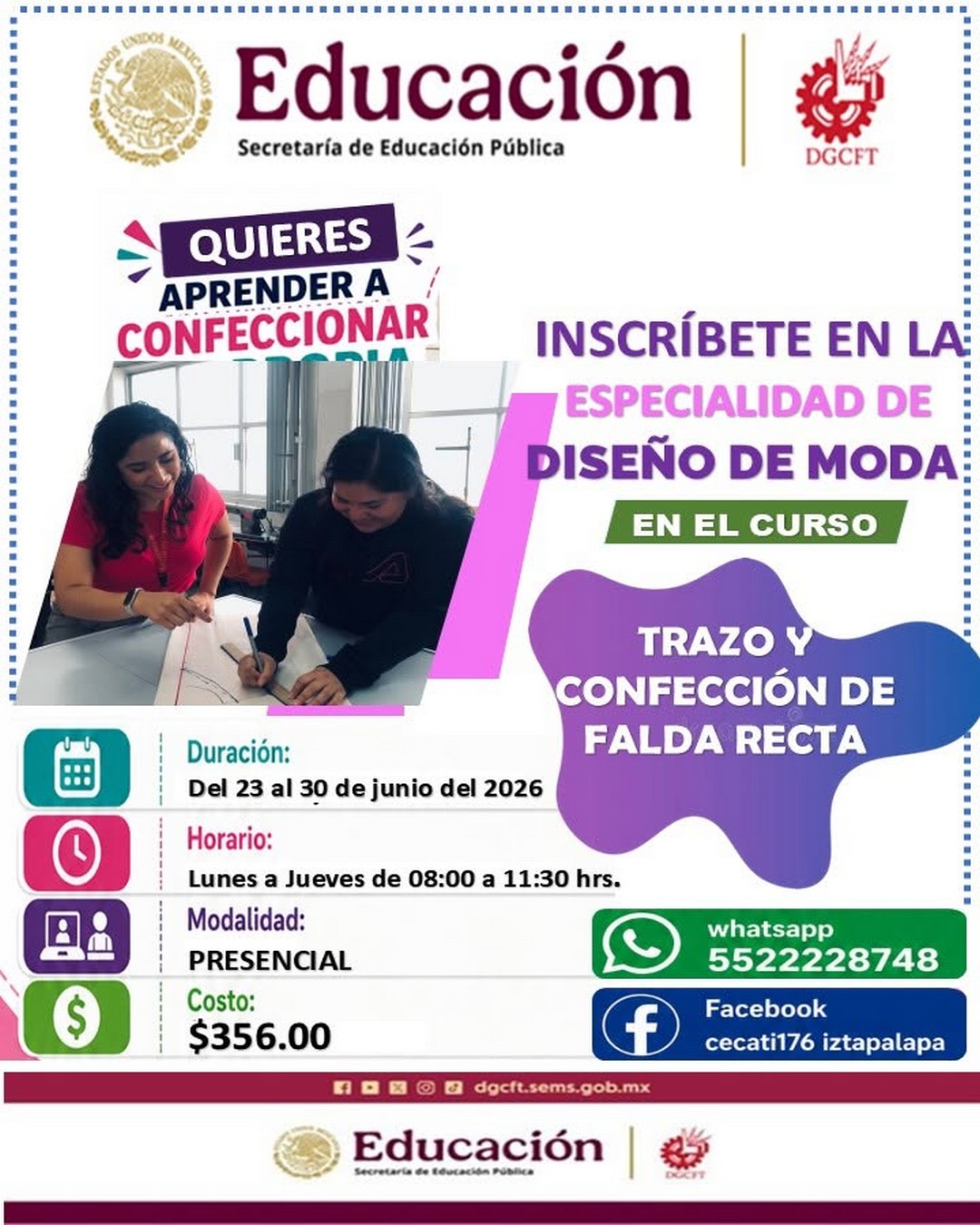  TRAZO Y CONFECCIÓN DE FALDA RECTA