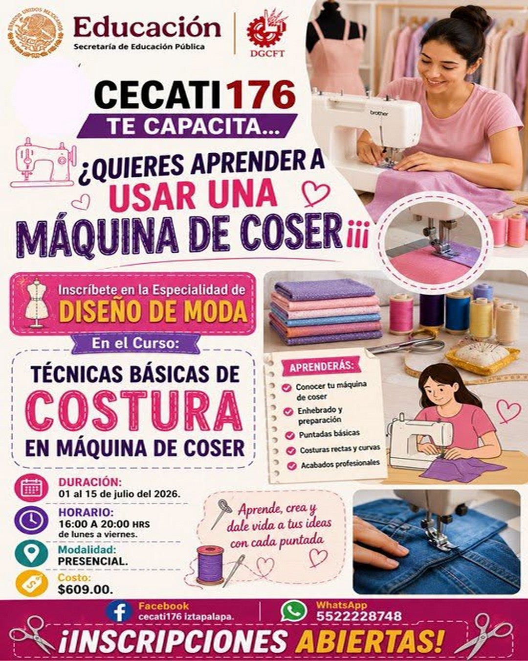  TÉCNICAS DE COSTURA PARA LA RECONSTRUCCIÓN DE PRENDAS