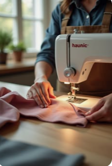 COSTURA EN  MÁQUINA RECTA PARA PRINCIPIANTES 