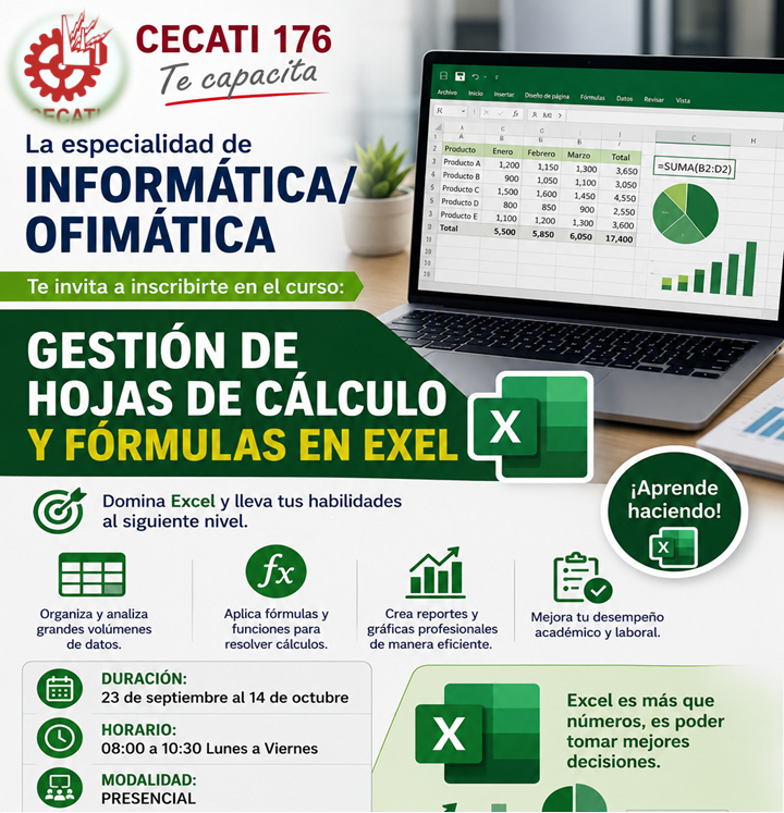 GESTIÓN DE HOJAS DE CÁLCULO Y FÓRMULAS EN EXCEL.