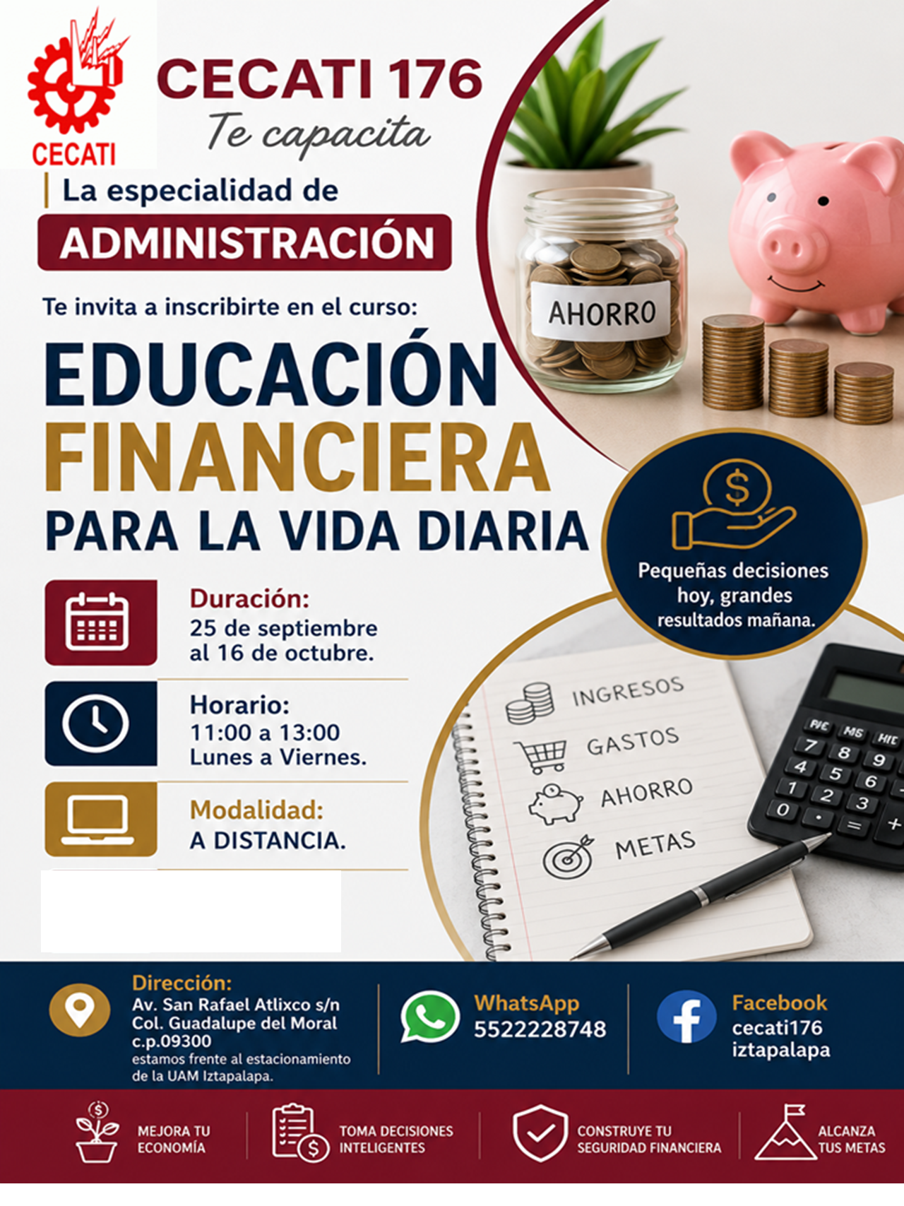 EDUCACIÓN FINANCIERA PARA LA VIDA DIARIA