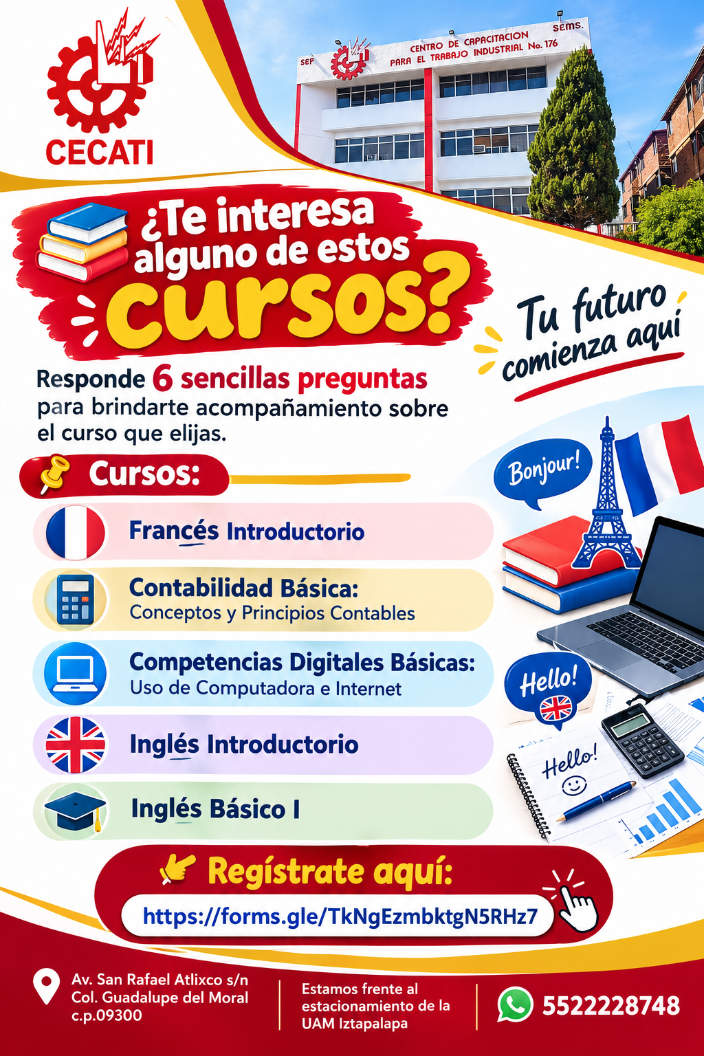📚 ¿Te interesa alguno de estos cursos?