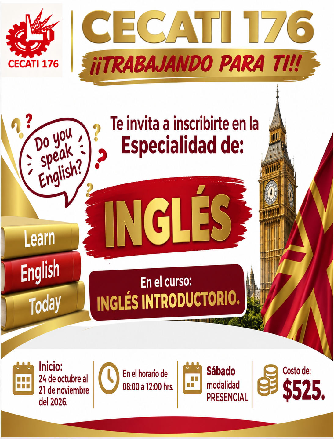 CURSO DE INGLÉS SABATINO